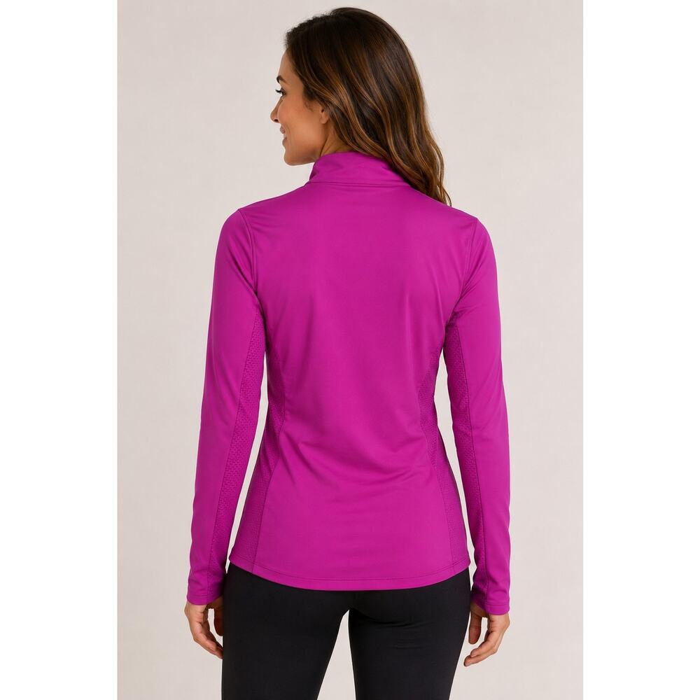 Free Country Magenta UPF 50 Active Pullover Women's Small NWT Stretch - Picture 2 of 8